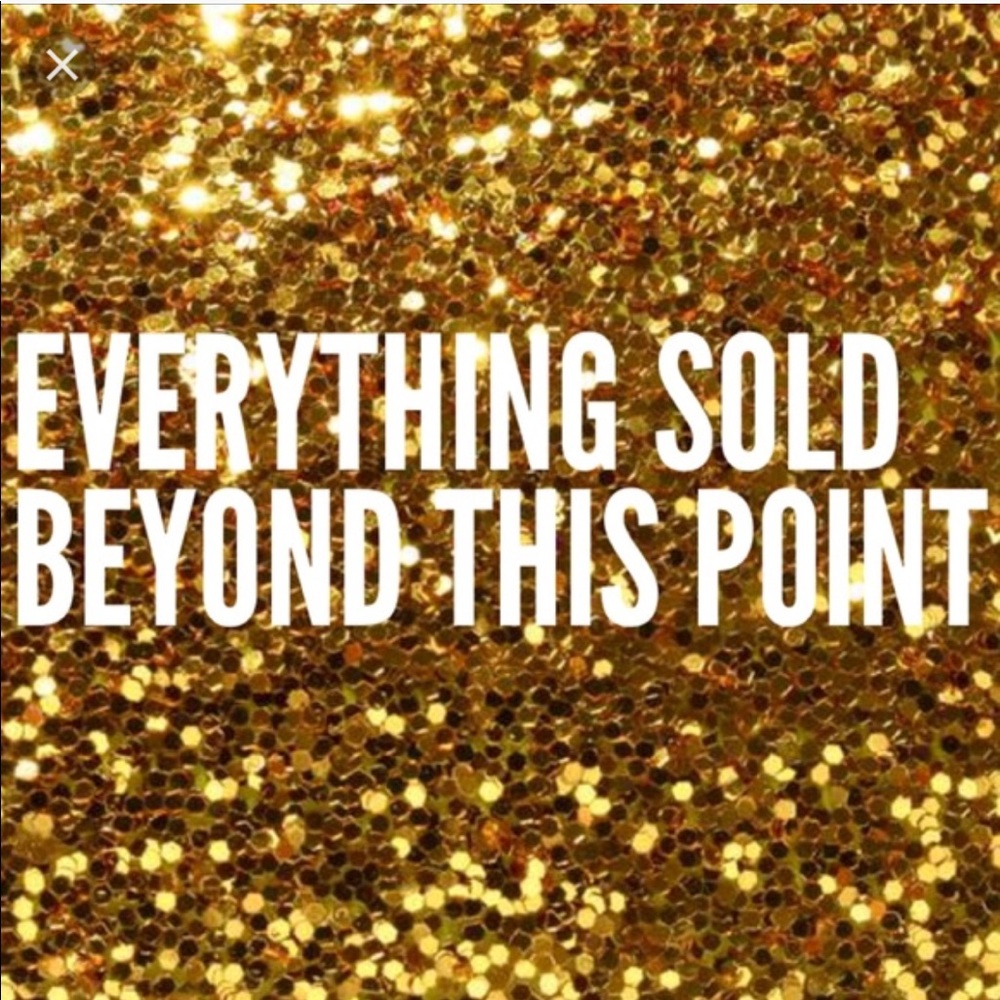 Everything beyond this point is sold 🌼